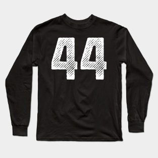 Rough Number 44 Long Sleeve T-Shirt